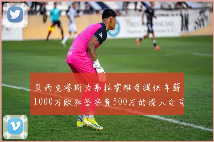 贝西克塔斯为弗拉霍维奇提供年薪1000万欧和签字费500万的诱人合同