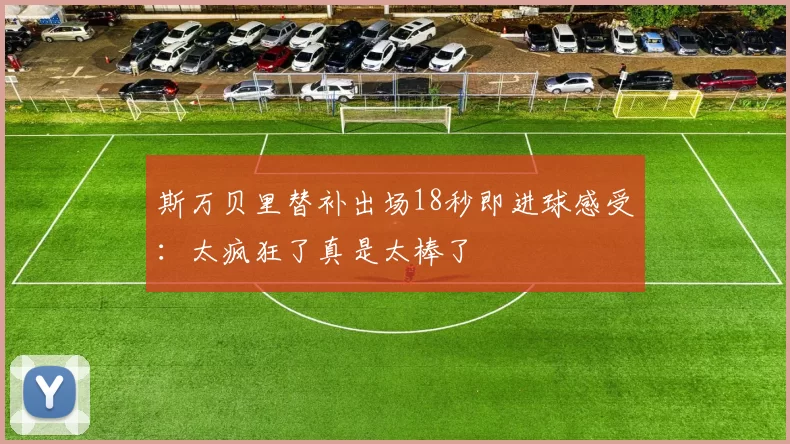 斯万贝里替补出场18秒即进球感受:太疯狂了真是太棒了
