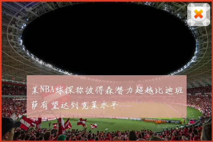 某NBA球探称彼得森潜力超越比迪班萨有望达到克莱水平